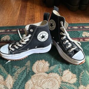 Converse platform high tops